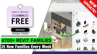 Download 4700 Revit Families  Revit Families amp BIM Content [upl. by Ahseinar611]