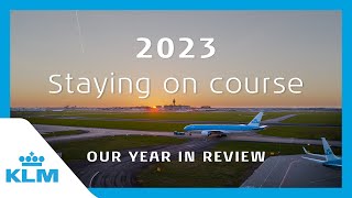 2023 Staying on course 💙  KLM [upl. by Ithaman]