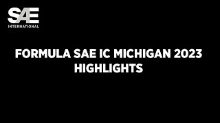 Formula SAE IC May 2023 Highlights [upl. by Biamonte]