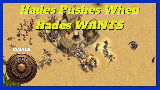 Sometimes you just gotta attack  Nullus Hades vs Matreiuss Loki Game 35 aom ageofempires [upl. by Benjamin291]