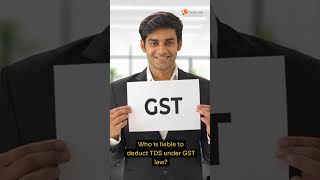 TDS under GST  TDS under GST Section 51 Of CGST Act [upl. by Cirde194]