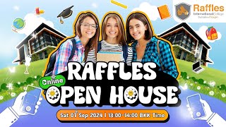 Join us for an exciting day  Raffles the Online Open House [upl. by Jempty986]