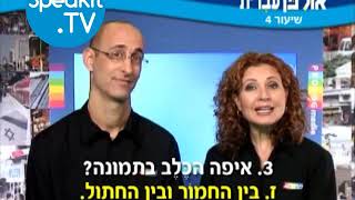 HEBREW  Ulpan Ivrit Lesson 4  אולפן עברית  Speakittv 344004 [upl. by Malda]