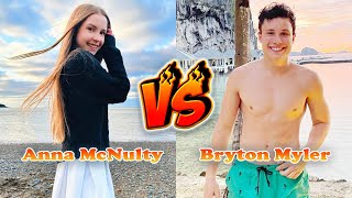 Bryton Myler VS Anna McNulty Transformation 👑 From Baby To 2024 [upl. by Ynnavoeg155]