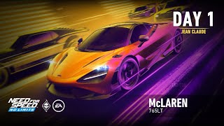 Need For Speed No Limits  2020 McLaren 765LT Crew Trials  Day 1  Jean Claude  Powerhaus [upl. by Sidoon]