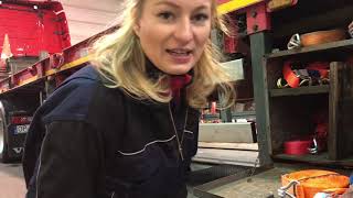 20191 Nowy rok nowe pasy New year near straps Iwona Blecharczyk Trucking Girl [upl. by Nored]