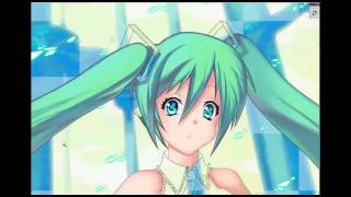 Speed Painting Miku Hatsune  Vocaloid [upl. by Sherborn]