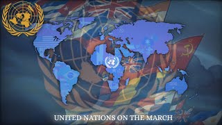 United Nations on the March  Hymn of United nations  ENG amp IDN lyrics [upl. by Tersina]