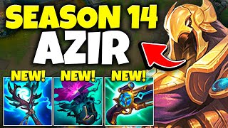 SEASON 14 AZIR IS HERE NEW MAP AND NEW ITEMS [upl. by Oleic]