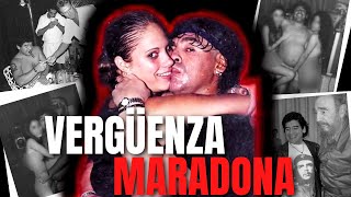 MARADONA DESTRUYÓ LA VIDA DE SU NOVIA MENOR DE EDAD🔞 Drogas golpes abusos… [upl. by Marte]