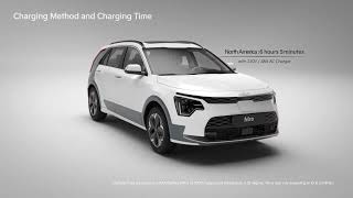 Charging Method and Charging Time  Kia Niro EV amp Plugin Hybrid [upl. by Kerri]