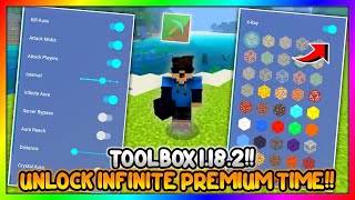 BARU TOOLBOX 1182 SUPPORT MINECRAFT PE  Toolbox For MCPE [upl. by Kanal]