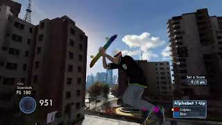 Skate 3  Skate 2 Alphabet 1Up PB [upl. by Akkahs]