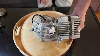 Unboxing simonini 100cc engine for Piaggio English version [upl. by Eceinwahs]