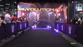 Fanatics Fest NYC Friday  Me doing the Seth quotFreakinquot Rollins Entrance [upl. by Plate]