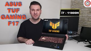 💻Asus Tuf Gaming F17  İ7 11800H Oyuncu Laptopu Performans Testi [upl. by Airamanna]