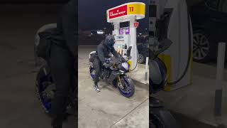 Yamaha R1 2025 Akrapovic Sound  youtubeshorts shorts shortsfeed r1 rider motovlog yt [upl. by Sirhc]