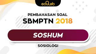 Eduscribe  SBMPTN 2018 Sosiologi Kode Soal 653 [upl. by Atiek]