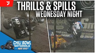 Wednesday Thrills amp Spills  2024 Chili Bowl Nationals [upl. by Averyl40]