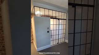 Privacy Glass In a Bathroom  Privacy Film Glass Bathroom Enclosure shorts [upl. by O'Kelly52]