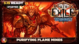 Path of Exile 315  Purifying Flame Mines Build  Saboteur Shadow  PoE Expedition  PoE 315 [upl. by Cooper345]