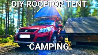 I Built a Rooftop Tent For Under 20 [upl. by Nirb]