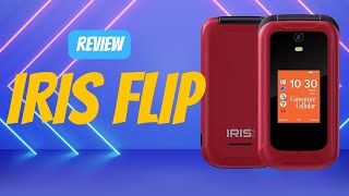 IRIS Flip Phone Review  Best KaiOS Phone So Far [upl. by Avilys521]