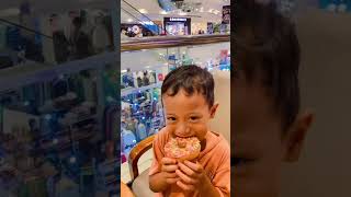 Suka donat 🍩 food challengeseru funny shorts [upl. by Hewe]