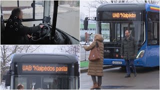 Klaipėdos viešojo transporto keleivių laukia pokyčiai tai naujiena visoje šalyje [upl. by Assirol]