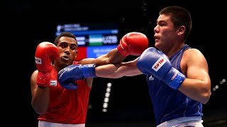 Arlen López CUB vs Bektemir Melikuziev UZB AIBA World Boxing Championships 2015 Final 75kg [upl. by Asiulairam]