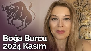 Boğa Burcu Kasım 2024 Yorumu  Billur Tv [upl. by Llerraj]