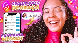 ✩ Como Ganhar SEGUIDORES no Instagram de Graça  Novo Site funcionando em 2024 [upl. by Ariahay639]