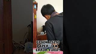 EPSON L3210 Paper Jam Error Fixed Powered by EJMC [upl. by Chuch386]