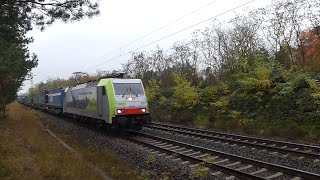 Güterverkehr Schiene 🚇 Bergstraße 📹 PfungstadtBickenbach 📹 1112024 [upl. by Ardni]