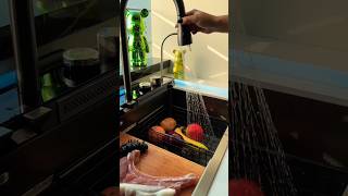 The Smart Sink kitchen sink is a rainfly sink that can also functionviralvideo shorts [upl. by Revell]