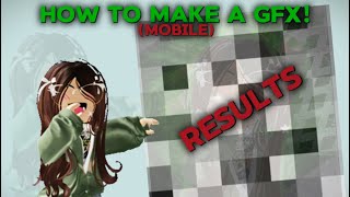 How To Make A Roblox GFX Mobile [upl. by Kalman354]