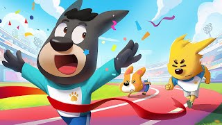 Sheriffs Sports Day  Police Cartoon  Cartoons for Kids  Sheriff Labrador  BabyBus [upl. by Richardo788]