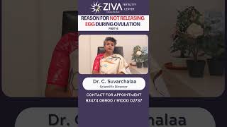 Anovulation  Ovulation Problems  Part 6  Dr C Suvarchalaa  ZIVA Fertilityy [upl. by Nyrtak126]