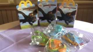 Drachenzähmen leicht gemacht 2 Happy Meal Deutsch Unboxing [upl. by Yunfei]