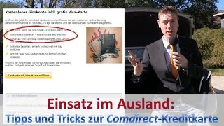 ComdirectKreditkarte im Ausland Tipps und Tricks [upl. by Greenleaf]