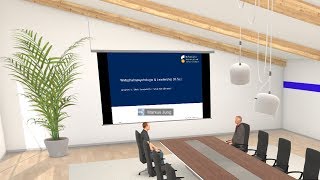 Virtuelle Lernumgebung 3D Avatare im Fernstudium Wirtschaftspsychologie amp Leadership an der HfWU [upl. by Concoff]