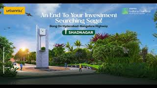 Discover Luxury Living UrbanRise Galleria Gardens  Premium Villa Plots in Shadnagar [upl. by Uok]