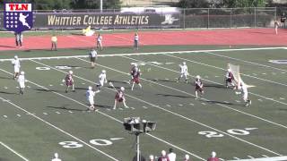 Whittier vs 11 Union Lacrosse Highlights [upl. by Cadal]