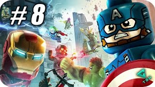 LEGO Marvel Vengadores  Gameplay Español  Capitulo 8  1080pHD [upl. by Ecirtaemed]