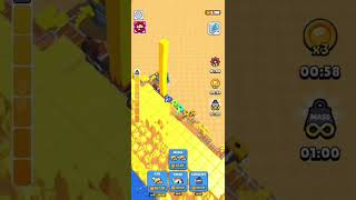 Train Miner gameplay 3 [upl. by Ardnasil]