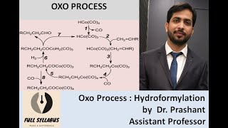 MSc Chemistry  Lecture 5C Hydroformylation or OXO Process [upl. by Munt86]