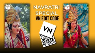 Navratri Utsav Special  Vn Template  VN edit  VN QR code [upl. by Ally]