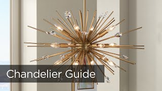 How to Buy a Chandelier  Buying Guide Tips and Ideas from Lamps Plus [upl. by Grew]