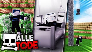 ALLE MINECRAFT TODESNACHRICHTEN BEKOMMEN 12 STUNDEN FOLGE [upl. by Okorih]