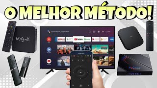 Como Controlar TV BOX com o CELULAR  Funciona em ANDROID TV e Smart Tv [upl. by Ahsiruam]